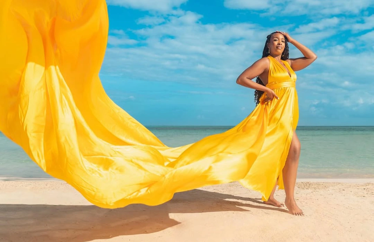 Flying Dress Photoshoot