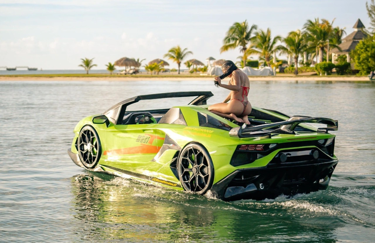 Jet Car Lamborghini Photoshoot